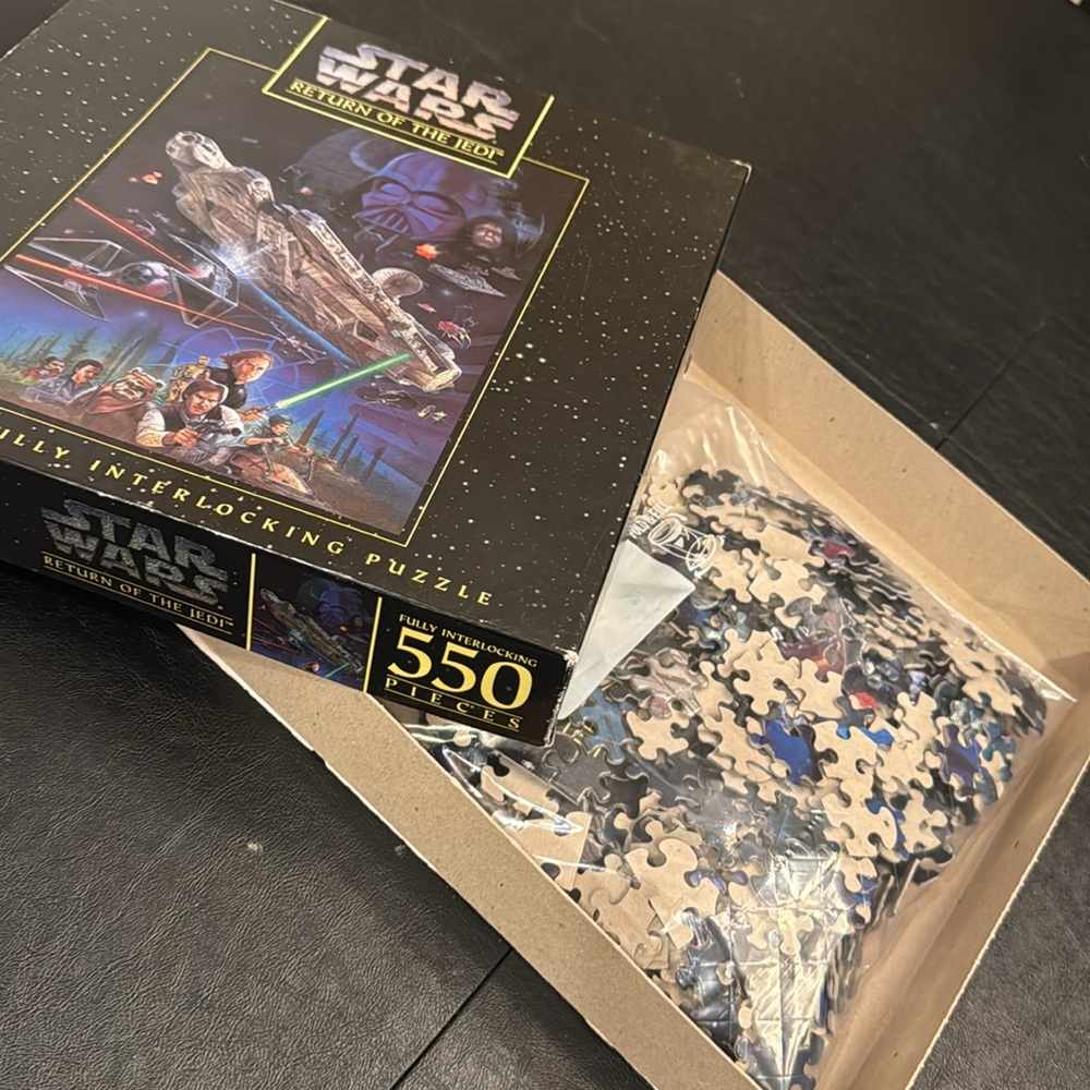 Star Wars Return of the Jedi 550 Piece Puzzle Vintage 1995 - Picture 16 of 16